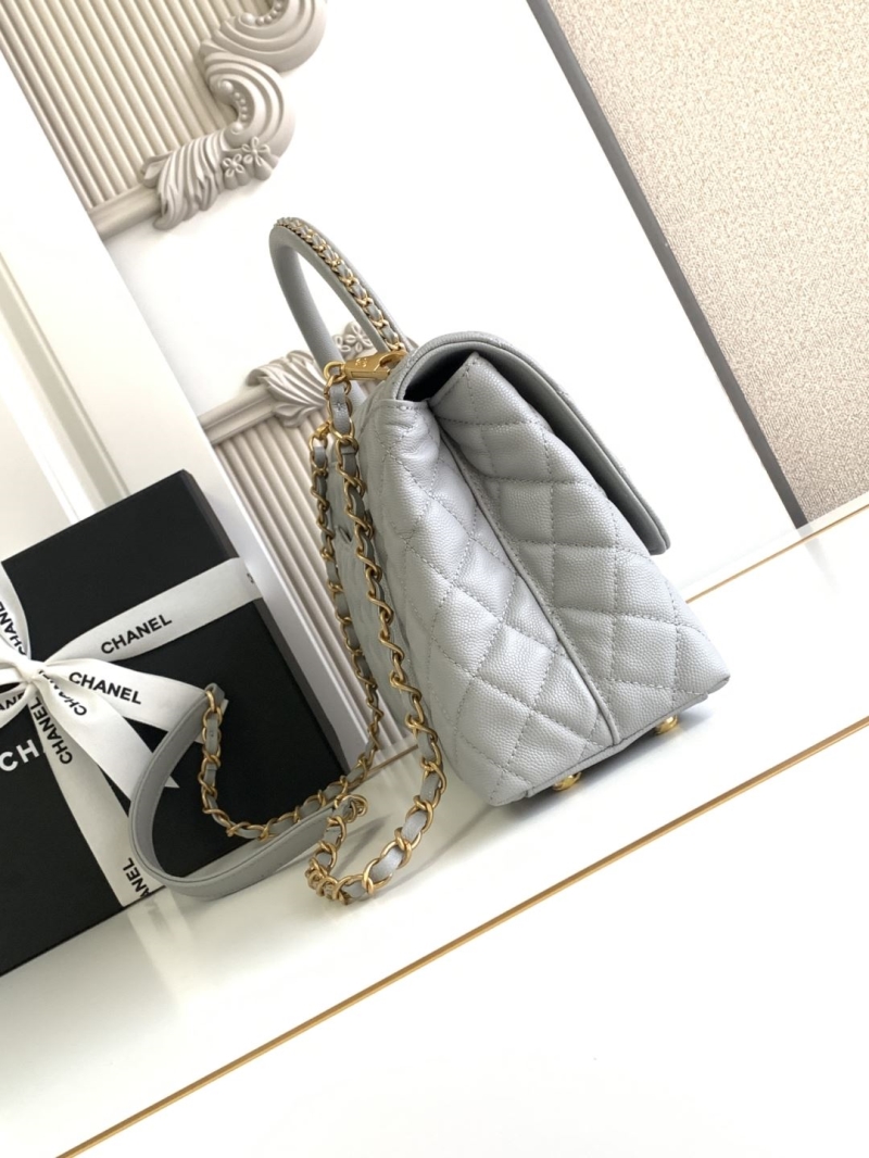 Ch**el top handle bags